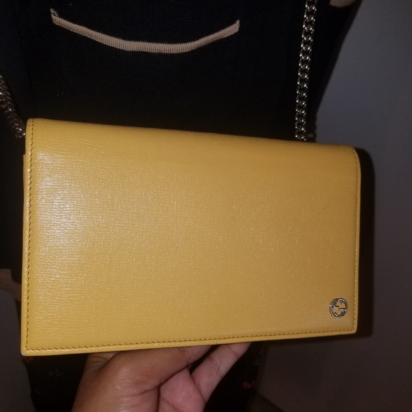Gucci Chain Strap Wallet Clutch Betty Woc BAG - Picture 2 of 8